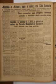 Página do jornal O Nordeste de maio de 1949