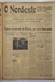 Página do jornal O Nordeste de maio de 1949