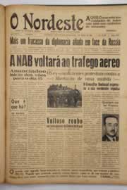 Página do jornal O Nordeste de junho de 1949