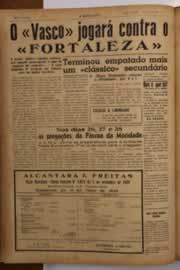 Página do jornal O Nordeste de junho de 1949