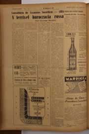 Página do jornal O Nordeste de junho de 1949