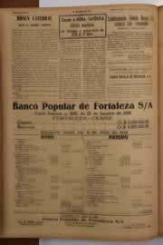 Página do jornal O Nordeste de junho de 1949