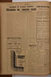 Página do jornal O Nordeste de junho de 1949