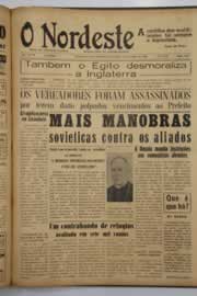 Página do jornal O Nordeste de junho de 1949