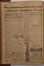 Página do jornal O Nordeste de junho de 1949