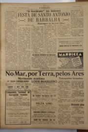 Página do jornal O Nordeste de julho de 1949