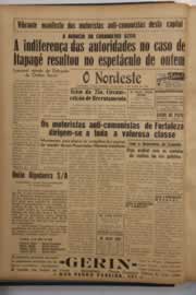 Página do jornal O Nordeste de julho de 1949