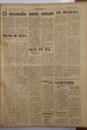 Página do jornal O Nordeste de julho de 1949