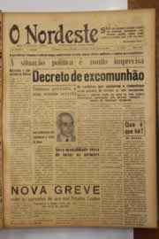 Página do jornal O Nordeste de julho de 1949