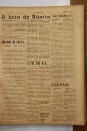Página do jornal O Nordeste de julho de 1949