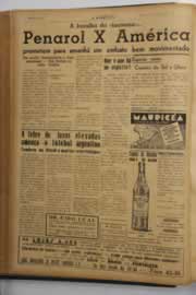 Página do jornal O Nordeste de julho de 1949