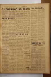 Página do jornal O Nordeste de julho de 1949