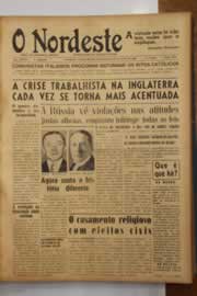 Página do jornal O Nordeste de julho de 1949
