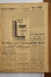 Página do jornal O Nordeste de julho de 1949