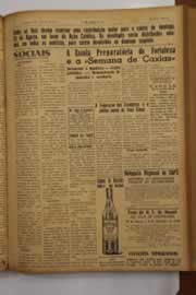 Página do jornal O Nordeste de agosto de 1949