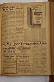 Página do jornal O Nordeste de agosto de 1949