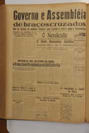 Página do jornal O Nordeste de setembro de 1949
