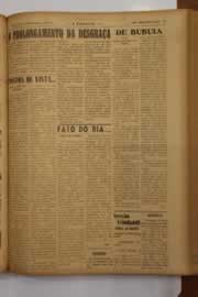 Página do jornal O Nordeste de setembro de 1949