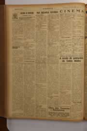 Página do jornal O Nordeste de setembro de 1949