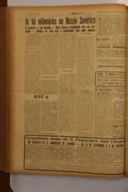 Página do jornal O Nordeste de setembro de 1949