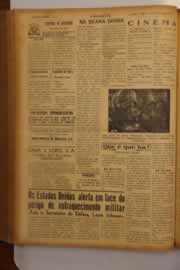 Página do jornal O Nordeste de setembro de 1949