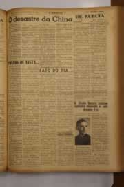 Página do jornal O Nordeste de setembro de 1949