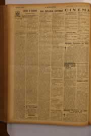 Página do jornal O Nordeste de setembro de 1949
