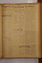 Página do jornal O Nordeste de novembro de 1949