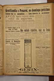 Página do jornal O Nordeste de dezembro de 1949