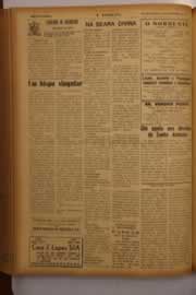 Página do jornal O Nordeste de dezembro de 1949