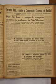 Página do jornal O Nordeste de dezembro de 1949