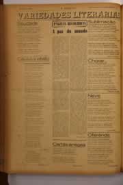 Página do jornal O Nordeste de dezembro de 1949