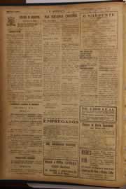 Página do jornal O Nordeste de janeiro de 1950