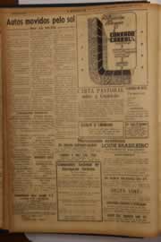 Página do jornal O Nordeste de janeiro de 1950