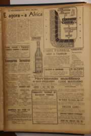 Página do jornal O Nordeste de janeiro de 1950