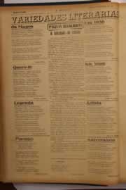 Página do jornal O Nordeste de janeiro de 1950