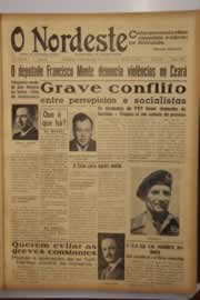 Página do jornal O Nordeste de janeiro de 1950