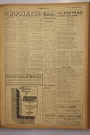 Página do jornal O Nordeste de janeiro de 1950
