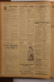 Página do jornal O Nordeste de janeiro de 1950