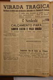 Página do jornal O Nordeste de janeiro de 1950
