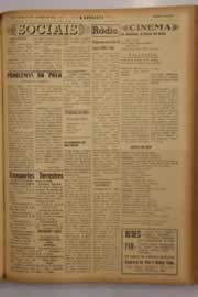 Página do jornal O Nordeste de janeiro de 1950