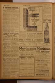 Página do jornal O Nordeste de fevereiro de 1950