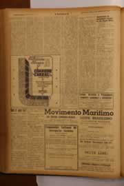 Página do jornal O Nordeste de março de 1950