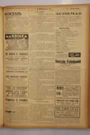Página do jornal O Nordeste de março de 1950