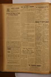 Página do jornal O Nordeste de março de 1950