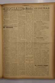 Página do jornal O Nordeste de março de 1950