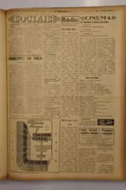 Página do jornal O Nordeste de março de 1950