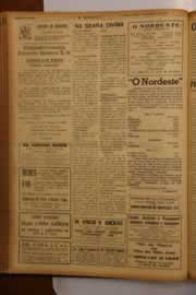 Página do jornal O Nordeste de março de 1950