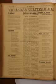 Página do jornal O Nordeste de março de 1950