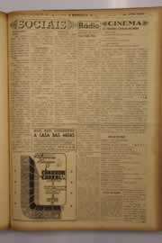 Página do jornal O Nordeste de março de 1950